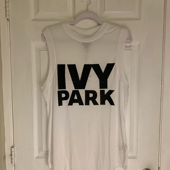 NWT Women’s Ivy Park White Tank Top - Picture 3 of 9